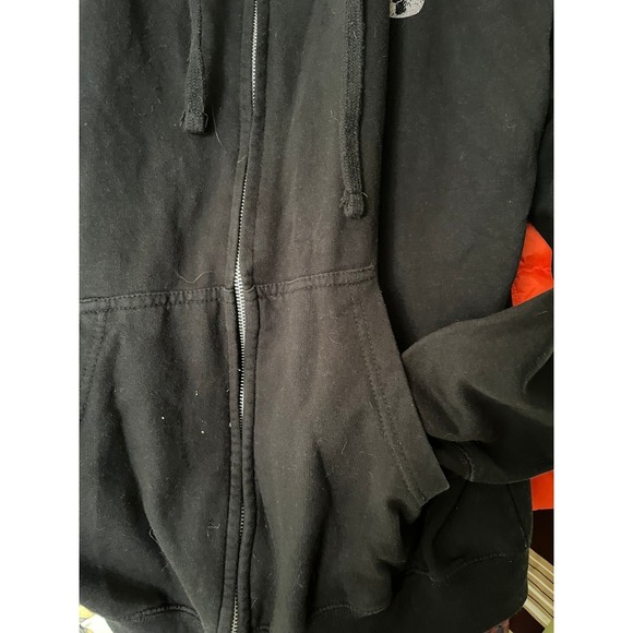 GD Lightning Bolt Graphic Full Zip Black Hoodie Sweatshirt, Green Day - Picture 2 of 8